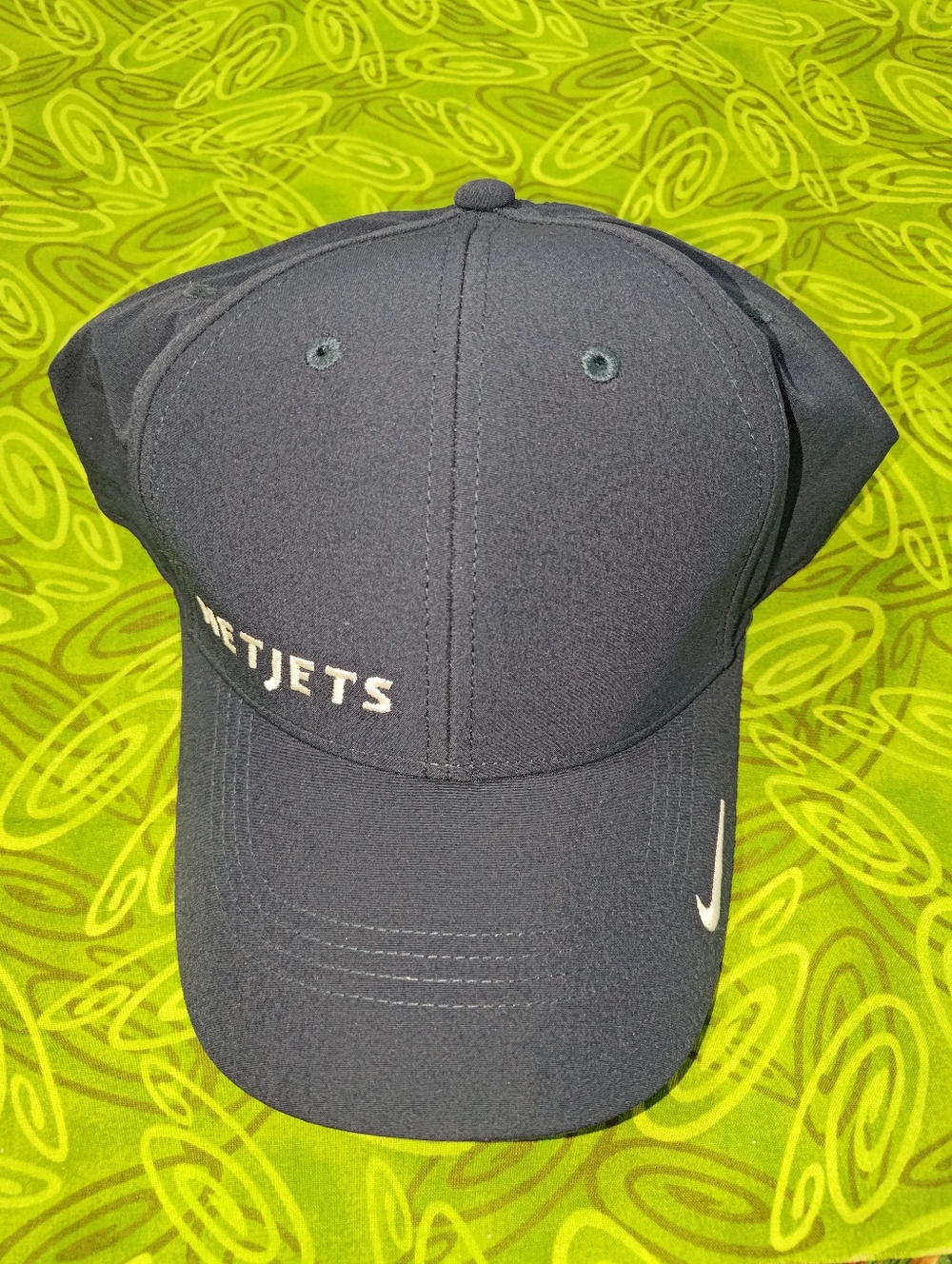 Nike x NETJETS Embroidered Vented Snapback Hat Cap